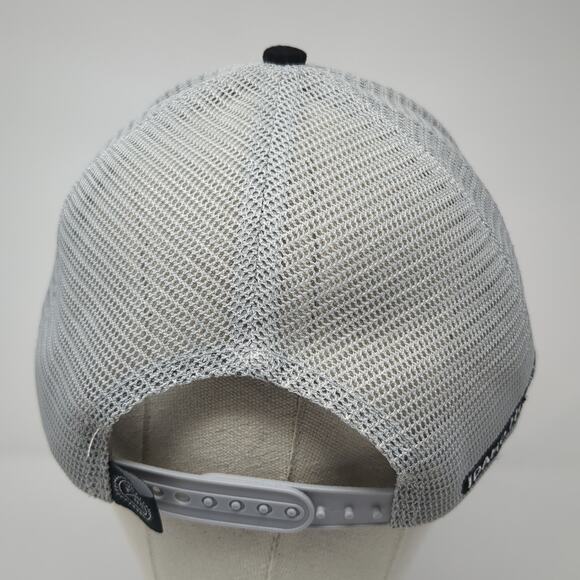 Idaho Heartbeat Trucker Hat Black OS Adjustable Mesh Back The Heartbeat Brand - Picture 6 of 9